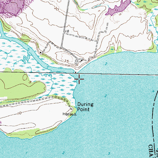 Topographic Map of Tomahund Creek, VA