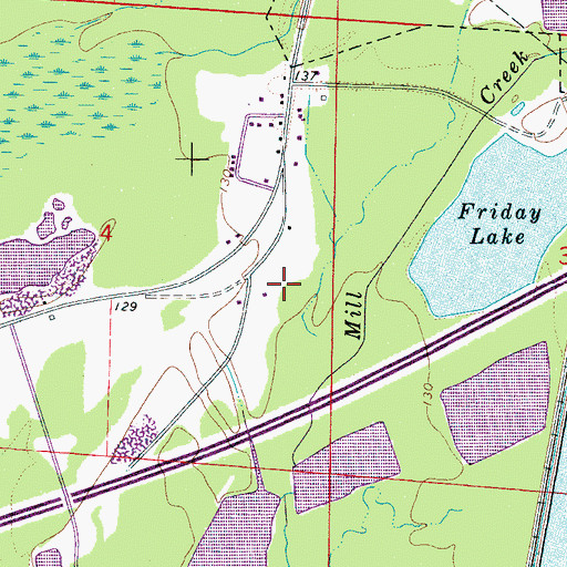 Topographic Map of Christ Temple Apostolic Church, AL