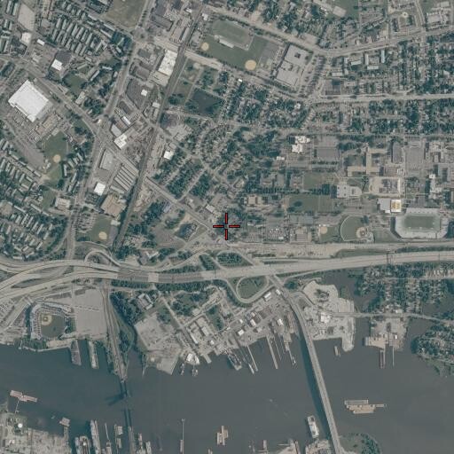Aerial/Satellite Image of Norfolk State University, VA