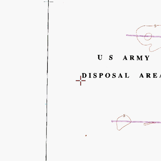 Topographic Map of Craney Island Disposal Area, VA