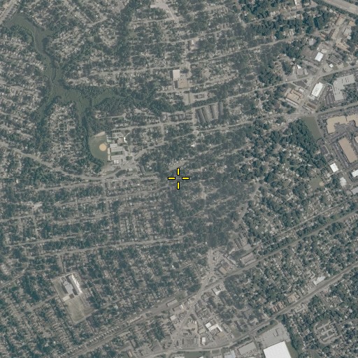 Aerial/Satellite Image of Bennets Shopping Center, VA