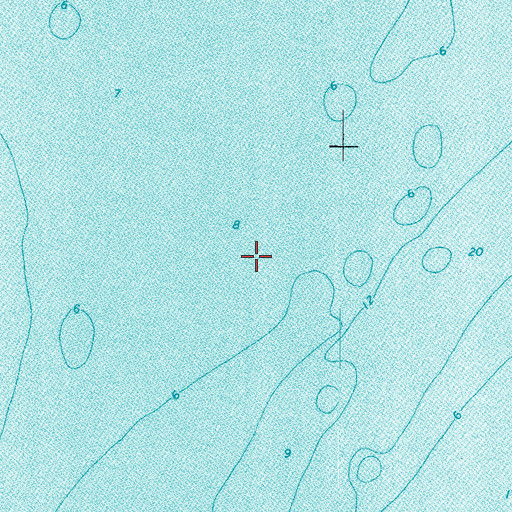 Topographic Map of Nansemond River, VA