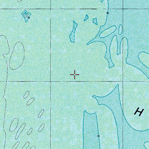 Topographic Map of Horseshoe, VA