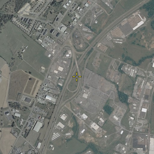 Aerial/Satellite Image of Interchange 243, VA