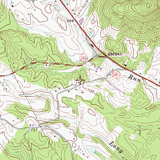 Topographic Map of Greene County, VA