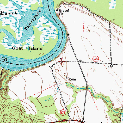 Topographic Map of Hazelwood, VA