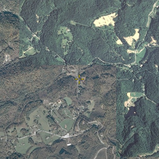 Aerial/Satellite Image of Bear Fork, VA
