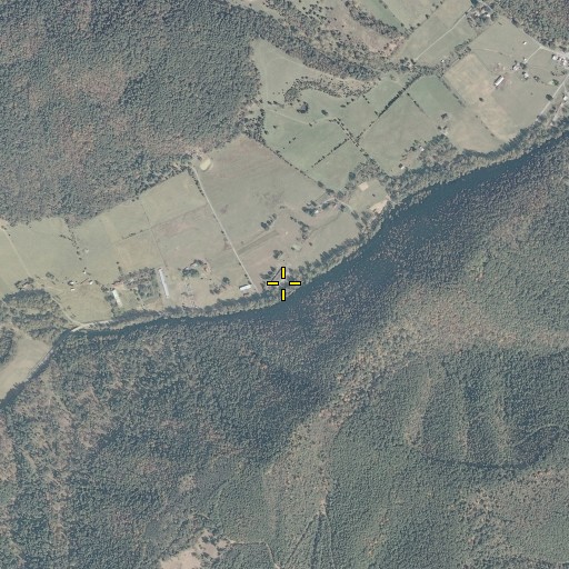 Aerial/Satellite Image of Bergton Elementary School, VA