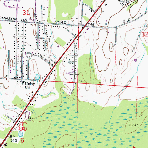 Topographic Map of Gardendale, AL