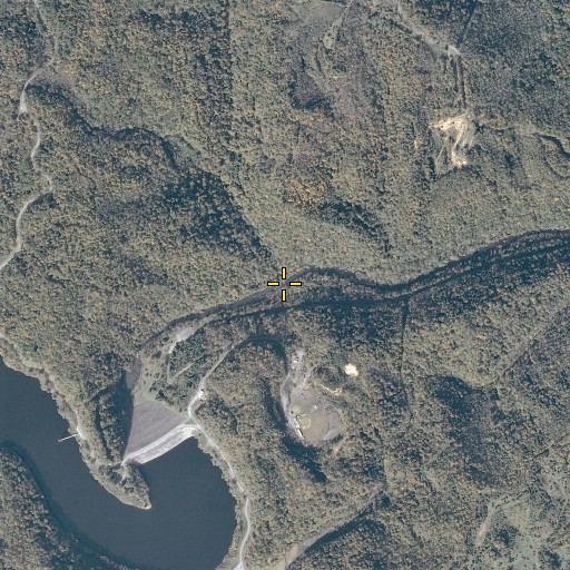 Aerial/Satellite Image of Blacklog Branch, VA