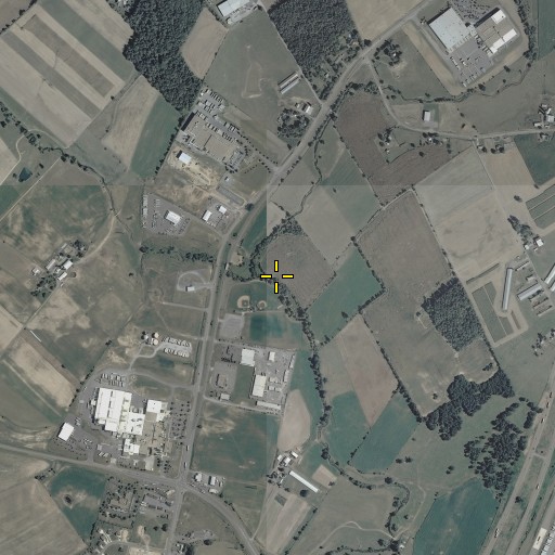 Aerial/Satellite Image of Blacks Run, VA