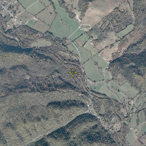Aerial/Satellite Image of Brickey Spring, VA