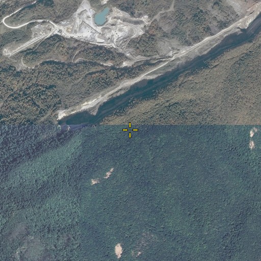 Aerial/Satellite Image of Cable Gap, VA