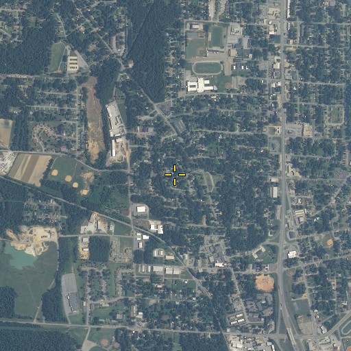 Aerial/Satellite Image of Holman Hill, AL