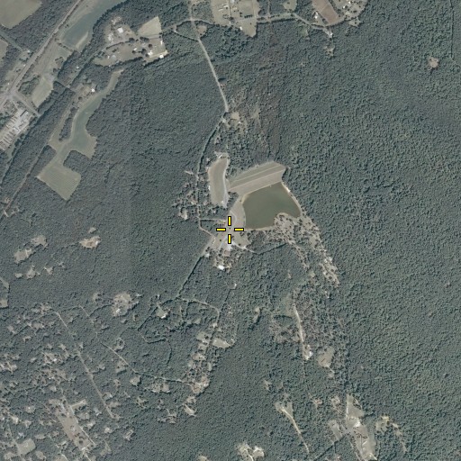 Aerial/Satellite Image of Cold Spring Branch, VA