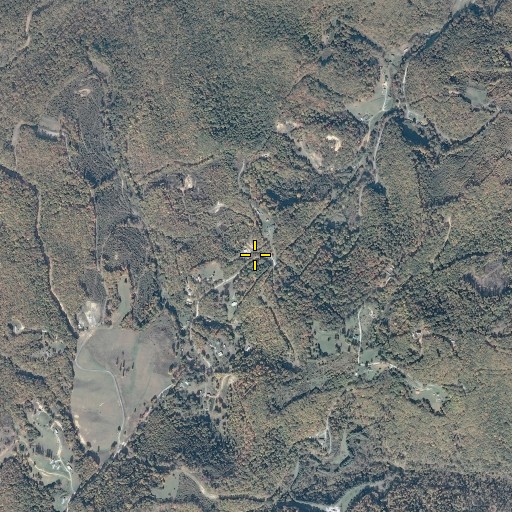 Aerial/Satellite Image of Flat Gap, VA