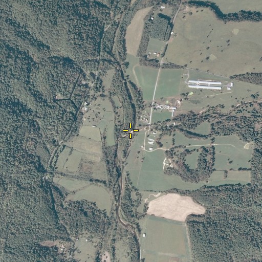 Aerial/Satellite Image of Fridley Branch, VA