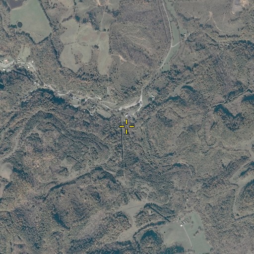 Aerial/Satellite Image of Glady Fork School, VA