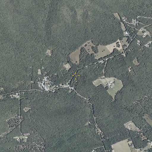 Aerial/Satellite Image of Healing Branch, VA
