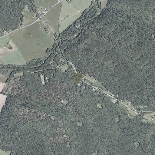 Aerial/Satellite Image of Laurel Branch, VA