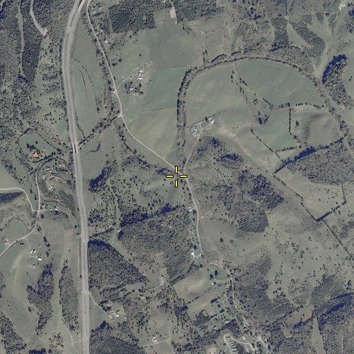 Aerial/Satellite Image of Laurel Creek, VA