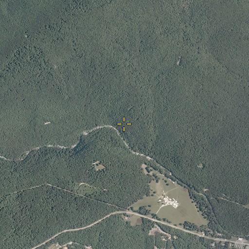 Aerial/Satellite Image of Lovers Leap, VA