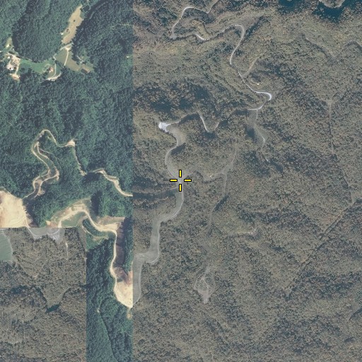 Aerial/Satellite Image of Meadow Gap, VA