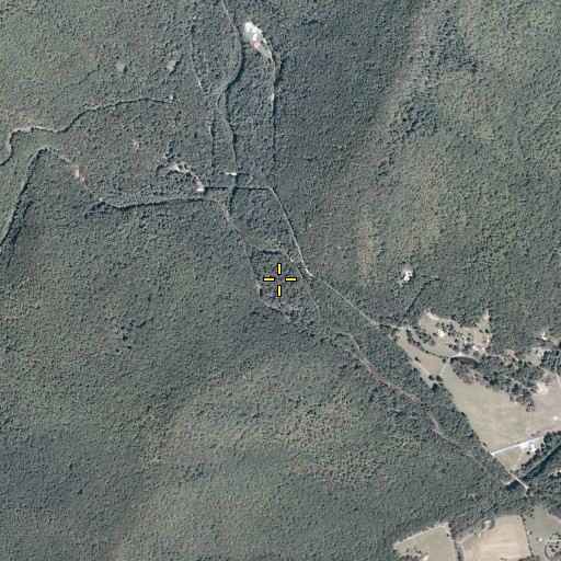 Aerial/Satellite Image of North River Gap, VA