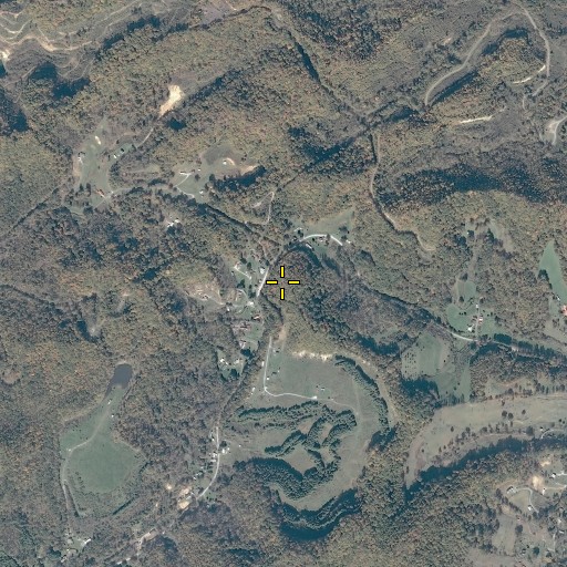Aerial/Satellite Image of Pinnacle Gap, VA