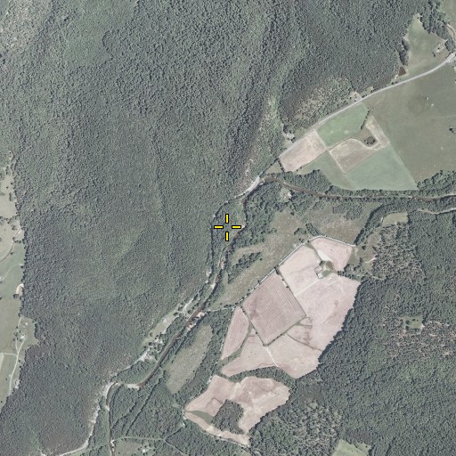 Aerial/Satellite Image of Reubens Draft, VA