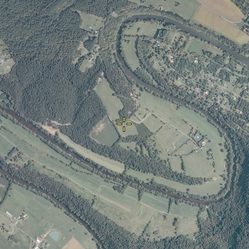 Aerial/Satellite Image of Seven Bends, VA