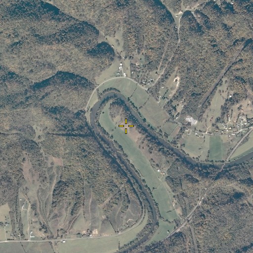 Aerial/Satellite Image of Starnes Bend, VA