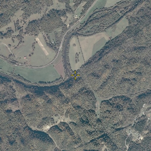 Aerial/Satellite Image of Suck Branch, VA