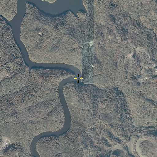 Aerial/Satellite Image of Tarpon Branch, VA