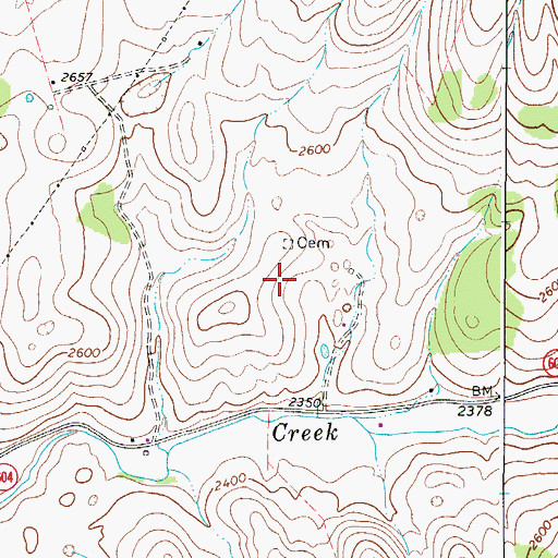 Topographic Map of Thompson Valley, VA