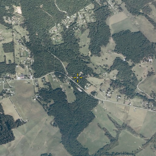 Aerial/Satellite Image of Wake Forest School, VA