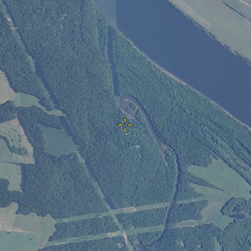 Aerial/Satellite Image of Blowing Cave Spring, AL