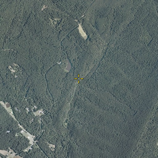 Aerial/Satellite Image of Tomahawk Pond Campground, VA