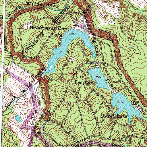 Topographic Map of Fredericksburg and Spotsylvania County Battlefields Memorial National Military Park, VA