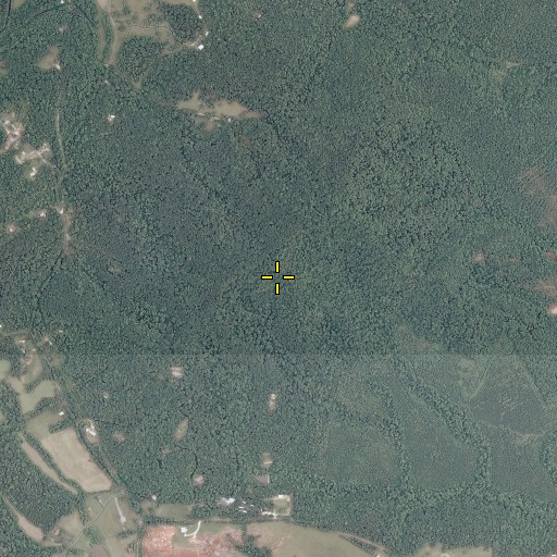 Aerial/Satellite Image of McClain Mountain, VA