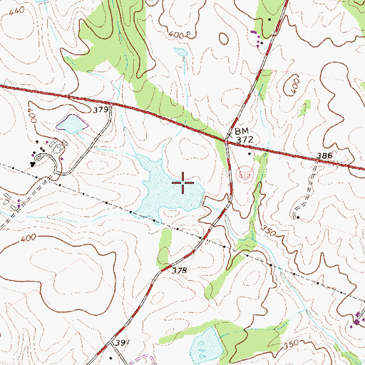 Topographic Map of Stillfreds Dam, VA