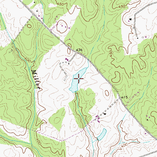 Topographic Map of Stillfried Pond, VA