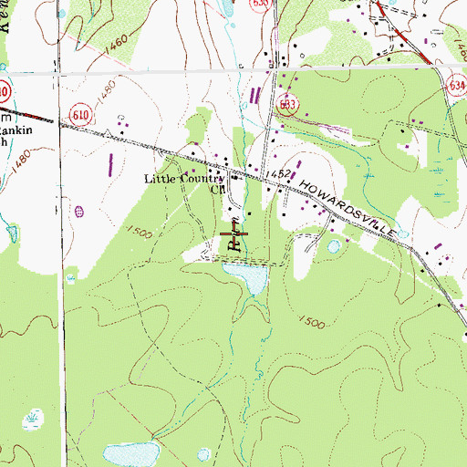 Topographic Map of South River Number 11 Dam, VA