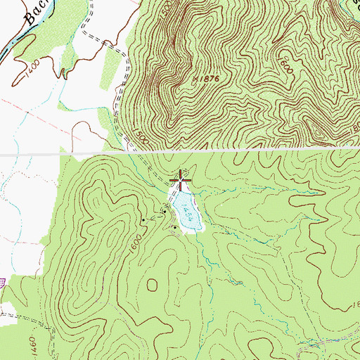 Topographic Map of South River Number 24 Dam, VA