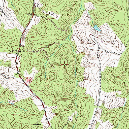Topographic Map of Sutherland Dam, VA