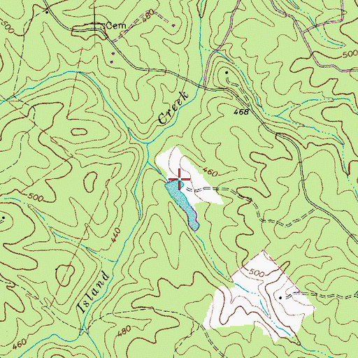 Topographic Map of Brill Dam, VA