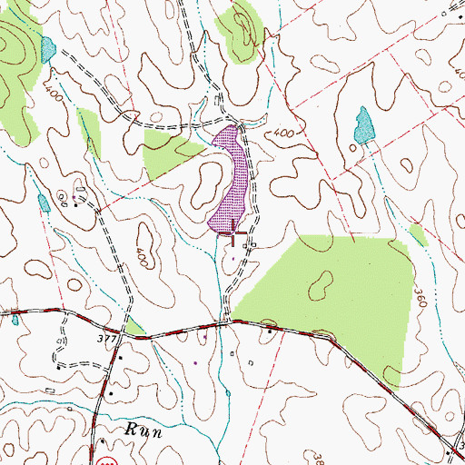 Topographic Map of Swan Dam, VA