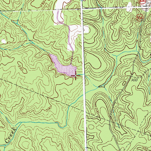 Topographic Map of L B Atkins Dam, VA