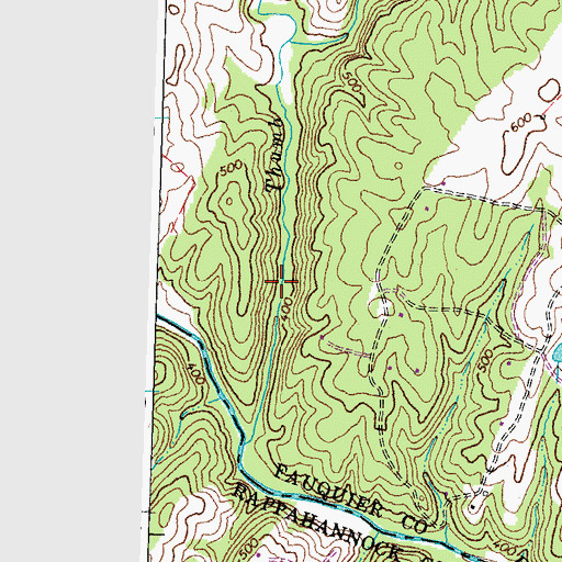 Topographic Map of Johnson Pond, VA