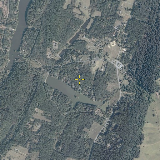 Aerial/Satellite Image of Lake Serene, VA
